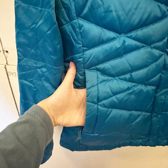 The North Face Aconcagua Women’s 550 Goose Down Puffer Jacket Blue Size L - Picture 5 of 10